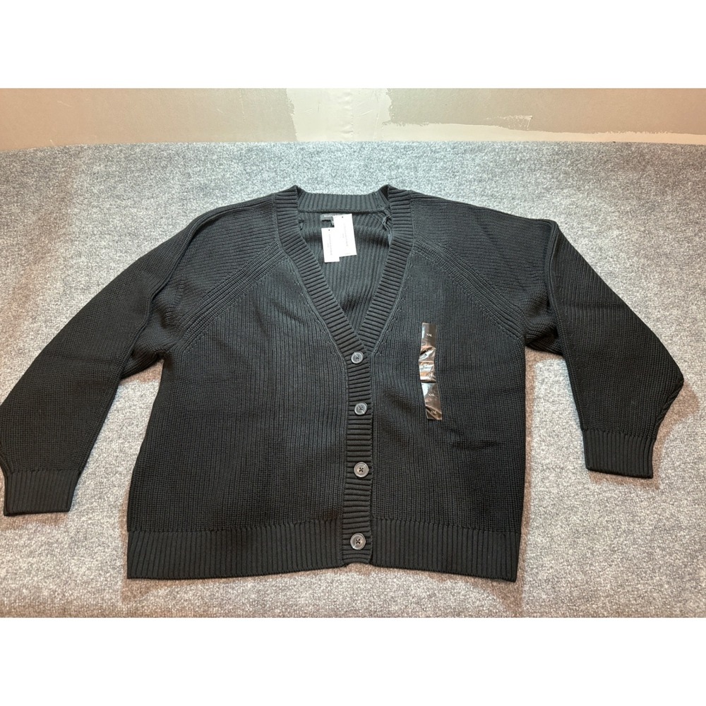 Banana Republic Mens XXL Gray Cardigan Sweater NWT $100